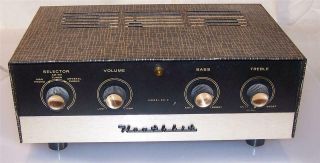 Vintage Heathkit Ea - 3 Pp 6bq5 Mono Integrated Tube Amp Amplifier