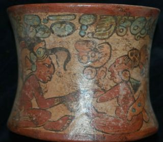 Orig $1099 Wow Pre Columbian Mayan Bowl,  6in Prov