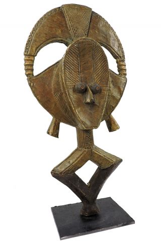 Kota Mahongwe Reliquary Figure Custom Stand Gabon African Art Was $300.  00
