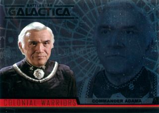 The Complete Battlestar Galactica Colonial Warrior Card Set
