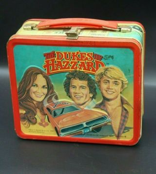 Aladdin Dukes Of Hazzard Vintage 1980 Lunchbox Television Tv Show Warner Bros