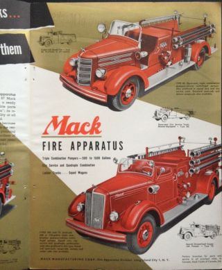 1948 AD (J20) MACK MFG.  CORP.  FIRE APPARATUS DIV.  L.  I.  CITY,  NY. 2