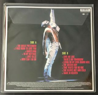 Freddie Mercury Queen - Never Boring Picture Disc Vinyl numbered 2