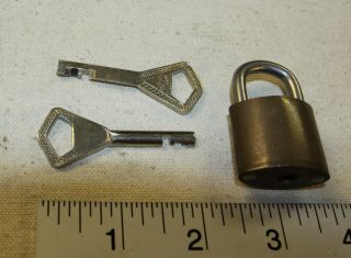 Abloy Mini Padlock With 2 Keys - Good High Security Padlock