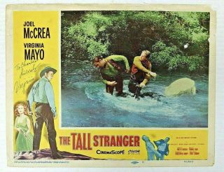 The Tall Stranger Signed Western Movie Lobby Card Autographed By Virginia Mayo