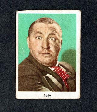 1959 Fleer 3 Three Stooges 1 Curly Authentic