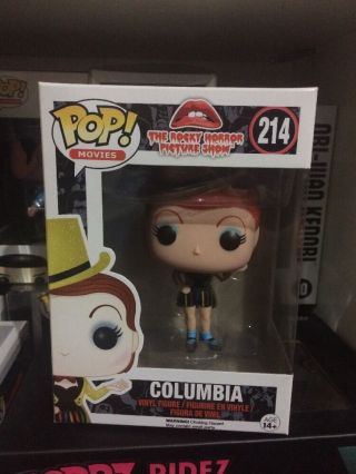 Columbia Funko Pop From The Rocky Horror Picture Show