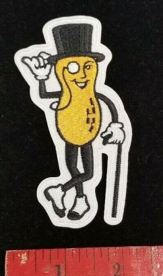 Mr.  Peanut Iron On Patch
