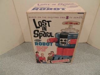 Vintage 1966 Remco Lost In Space Robot Box