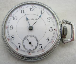 Antique 18s Rockford Grade 825 17 Jewel Pocket Watch