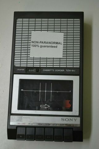 Vintage Sony Cassette Corder Recorder Tcm - 848 No Power Cord