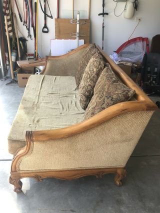 Early 1900 ' s Antique Victorian Sofa Couch 2