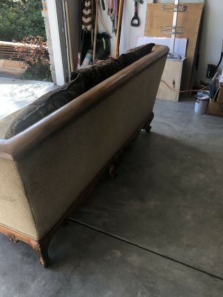 Early 1900 ' s Antique Victorian Sofa Couch 3