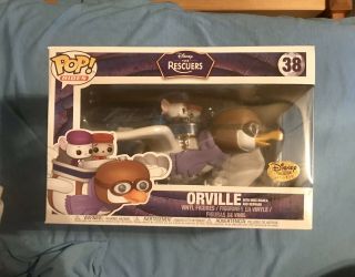 Funko Pop Rides Disney The Rescuers Orville Miss Bianca And Bernard Exclusive