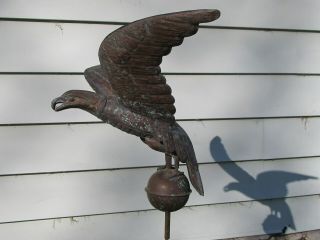 Vintage Copper Eagle Weathervane