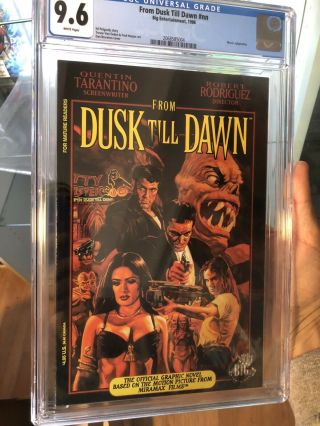 From Dusk Till Dawn 1a Nm Movie Adaptation 1996 Big Tpb 1st Print Cgc 9.  6 Comic
