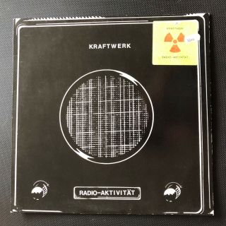 Kraftwerk: Radio - Aktivität,  Kling Klang Germany Vinyl Lp 1975 With Sticker Sheet