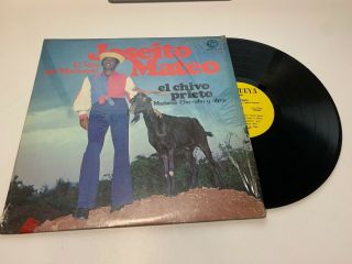 Joseito Mateo Y Su Combo Popular El Chivo Prieto Vinyl Record Lpq 0.  17 R1