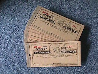 500 Lbs.  The Perfect Ice Coupon Book Lincoln,  Nebraska Old Stock Nos