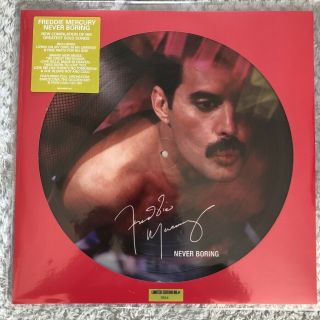 Freddie Mercury - Never Boring Limited Edition Vinyl Picture Disc - Now