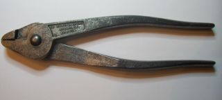 Vintage Kraeuter & Co.  Wire Cutter Pliers,  Marked Us,  Ww1 Us Military Issue