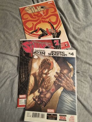 The Spider - Man 4 (september 2014,  Marvel) Silk 1,  And 2