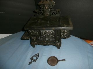 Antique Salesmans Sample ? Cast Iron Acme Cook Stove Not The Typical Small One