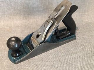 Vintage Stanley 9 3/4 " Bench Plane - No.  G12 - 204 - Made In England