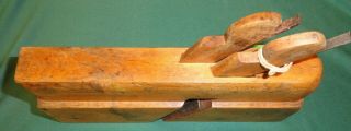 HALF ROUND WOODEN MOLDING PLANE BY SANDUSKY TOOL CO OF OHIO NO.  113 CUTS 1 - 1/8 