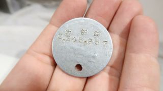 WWI US Army Doughboy Dog Tag Dogtag Russell Jacoby 2