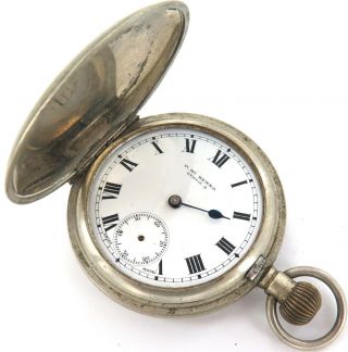 Early 1900s Australian Retailer Pocket Watch.  “p Mckenna,  Gympie” Ilix Movement.