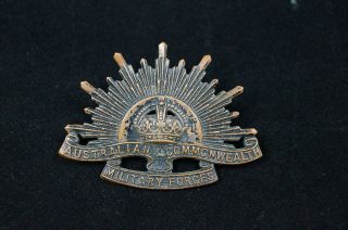 Ww1 1st Aif Anzac Australian Commonwealth Forces Cap Badge