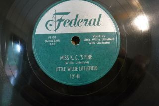 Little Willie Littlefield,  Miss K.  C.  