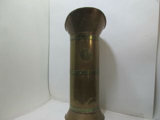 Vintage Brass & Copper Umbrella Stand/coal Scuttle