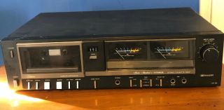 Vintage Fisher Studio Standard Cr - 125 Stereo Cassette Deck -