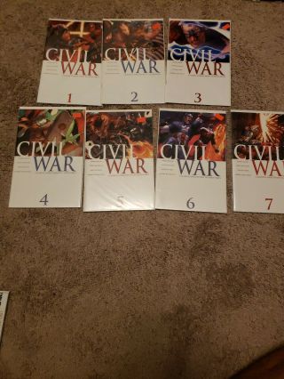 Civil War 1 2 3 4 5 6 7 Complete With