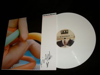 Kim Gordon Signed No Home Record Vinyl Lp White Vinyl With Download Sonic Youth