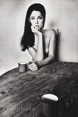 1964 Vintage Female Nude Judy York Art Photo Gravure By Jeanloup Sieff 11x14
