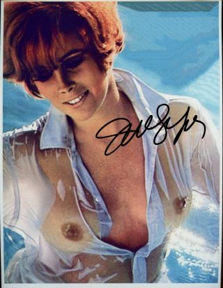 Sexy Actress Jill St.  John Hand Signed Photo