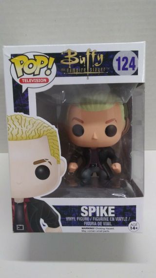 Funko Pop Buffy The Vampire Slayer - Spike - Rare 124