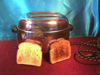 Antique 2 - Slice Westinghouse Toaster - 1000w Model To - 71 Good