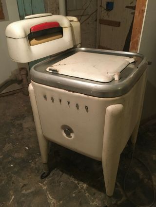 Antique Maytag Wringer Washer Machine -