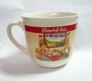 CAMPBELL ' S Ceramic Soup MUG BOWL Breakfast MALAYSIA Home Design 90 ' s RARE Box 2