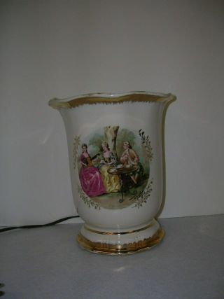 Vintage Handmade? Victorian T.  V.  Lamp