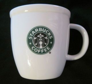 Starbucks 2007 Large Ceramic Coffee Mug Tea 16 Oz Siren Starbucks Logo Euc