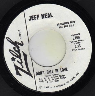 Jeff Neal - Monkees Related - Zilch Promo " Don 