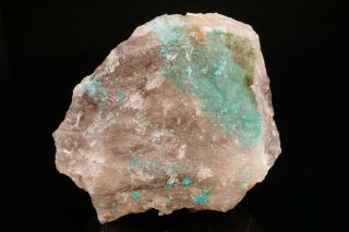 Rare Crystalline Turquoise On Quartz Bishop Mine,  Virginia