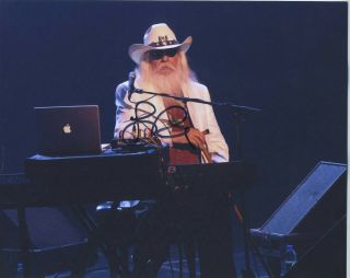 Leon Russell American Musician & Songwriter Signed Autograph 8x10 Photo