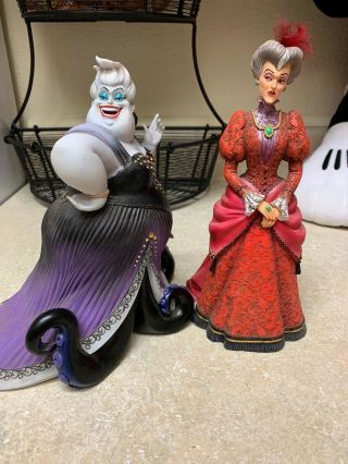 Disney Showcase Ursula From The Little Mermaid And Lady Tremaine