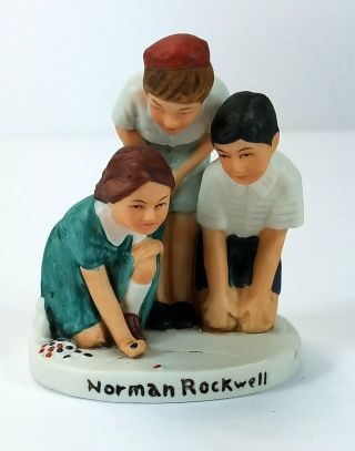 1979 Dave Grossman Design Norman Rockwell Figurine Nr - 211